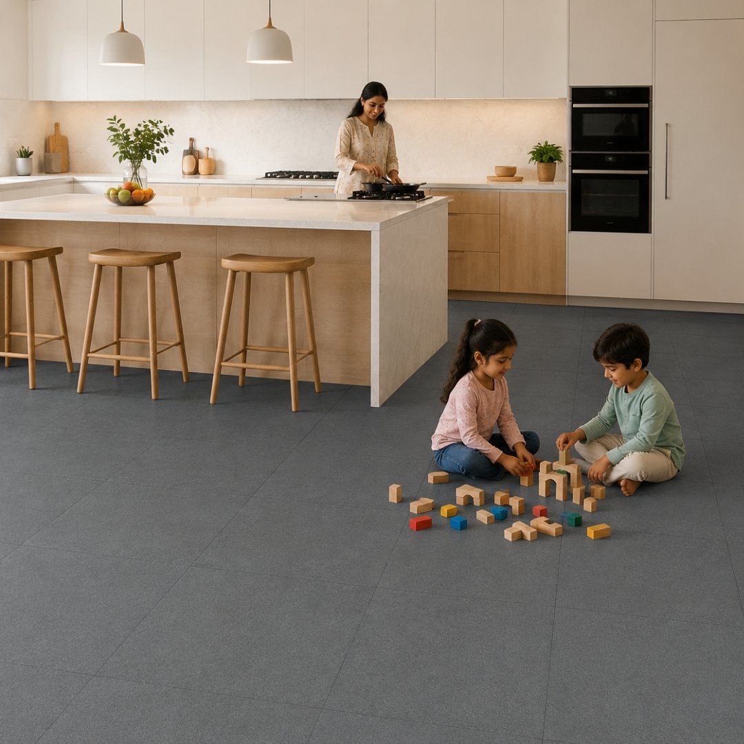 AL 4023 Plain and texture Kitchen Tiles - My Home Studio